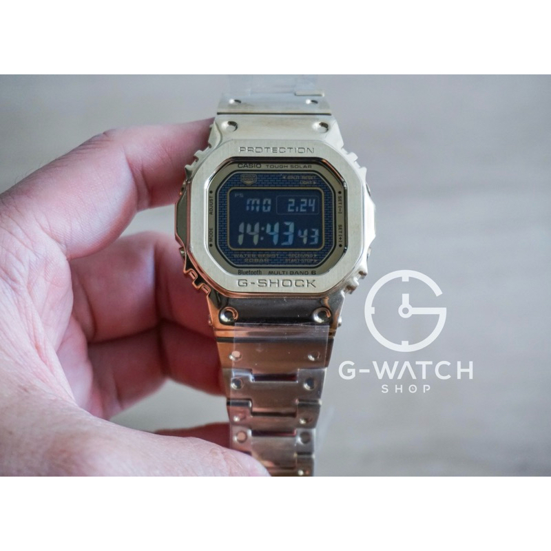 CASIO G-SHOCK Full-Metal GMW-B5000GD-9A, GMW-B5000GD-1A, GMW-B5000GD, GMW-B5000GD-1ADR Bluetooth Lux