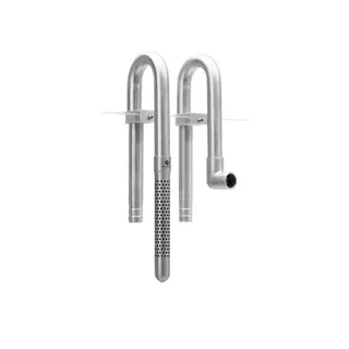 Aquapro In out stainless 304 พร้อมตัวล๊อก กันกุ้ง สำหรับต่อกับกรองนอก