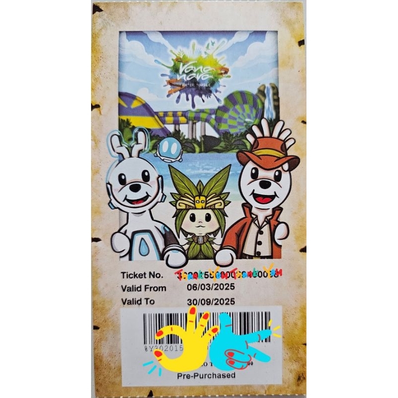 Vc Vana Nava Water Jungle - Hua Hin

บัตรเข้าสวนน้ำ วานา นาวา หัวหิน แบบ 1 วัน