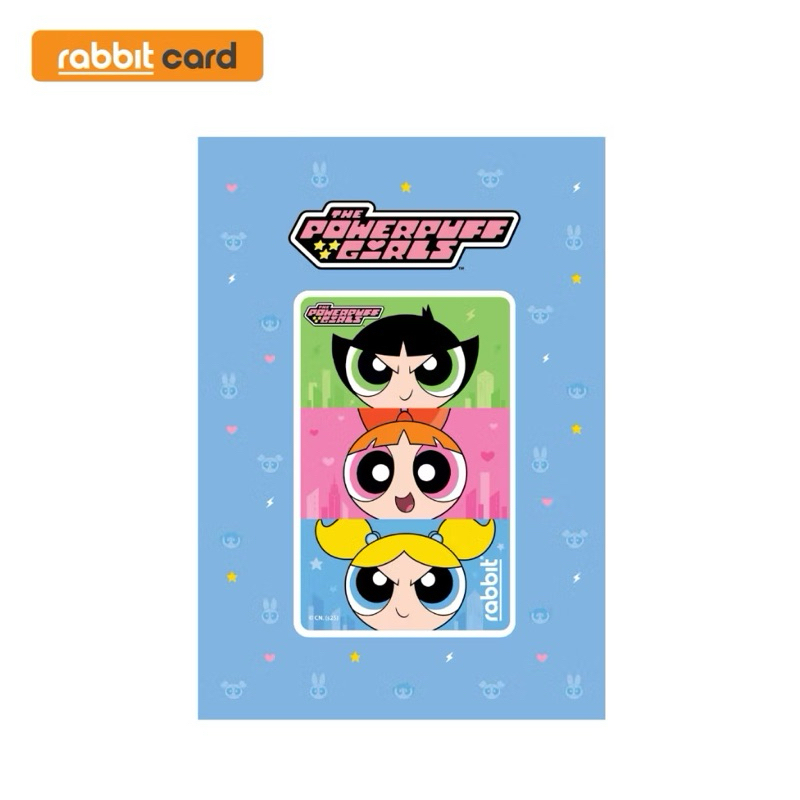 พร้อมส่ง - บัตรแรบบิท The Powerpuff Girls Limited Collection