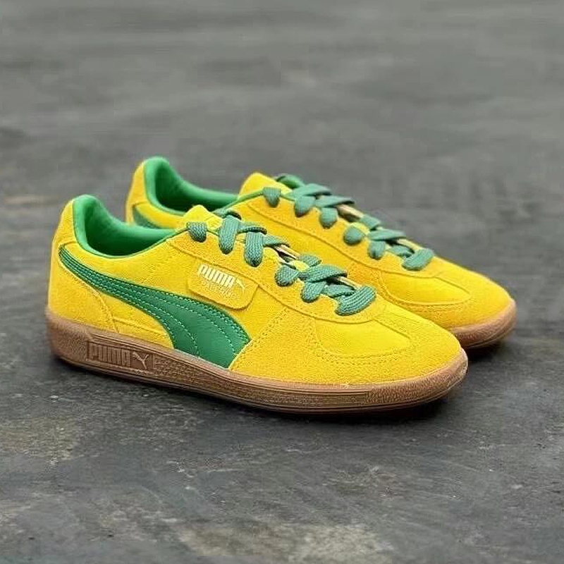 รองเท้าผ้าใบ Puma Palermo Retro Dexun ทรงโลว์ท็อป ลำลอง สไตล์วินเทจ ของแท้ 100%