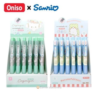 ปากกาเจล Oniso x Sanrio ลายลิขสิทธิ์ Kitty Cogimyun Hapidanbui Marumo รุ่น 9133 หมึกน้ำเงิน 0.5 มม.