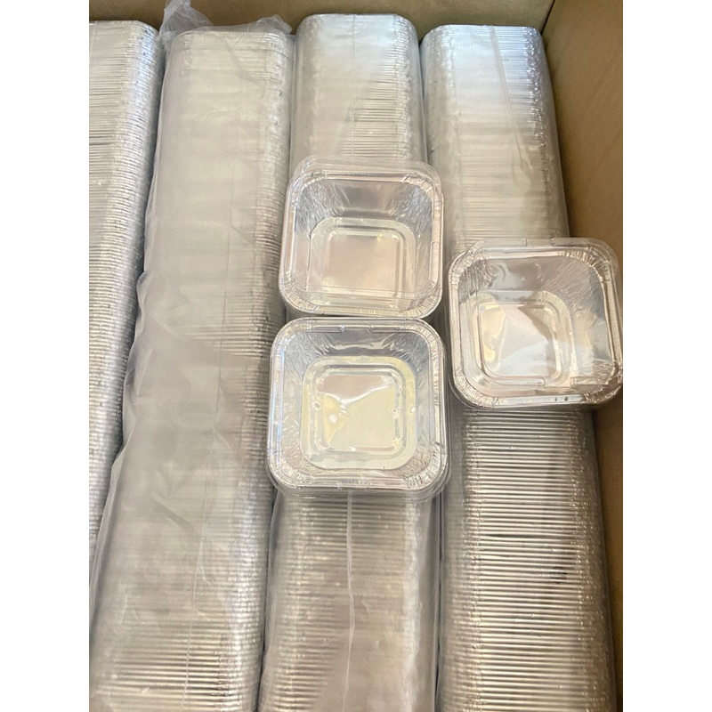 สำหรับทำขนมเค้ก ถ้วยฟอยล์4001 พร้อมฝา 50 ชุด ความจุ 90 ml สำหรับทำขนมเค้ก - รูปที่ 2