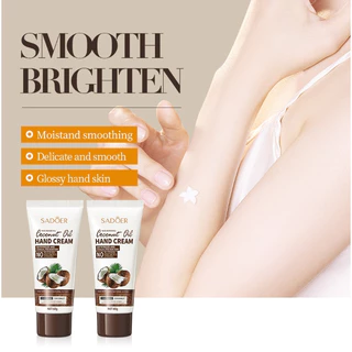 Sadoer Coconut Oil Hand cream ( ใหม่ ) ครีมทามือ น้ำมันมะพร้าว 60g.