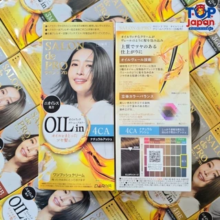 🚚พร้อมส่ง🇯🇵นำเข้าจากญี่ปุ่นแท้ 100% Salon de Pro Oil Rich Cream Hair Color ครีมปิดผมหงอก