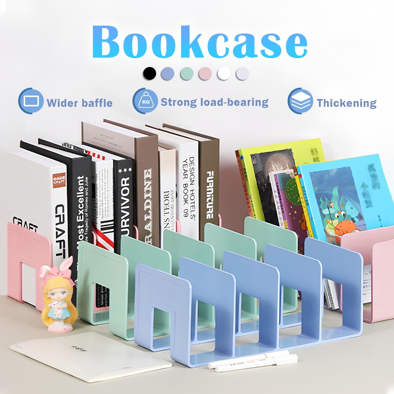 ฉากกั้นหนังสือ ที่กั้นหนังสือ ที่คั่นหนังสือ ตัวคั่นหนังสือ วางหนังสือ แบบตั้ง จัดเก็บหนังสือเรียบร้อย ไม่เละเทะอีกต่อไป