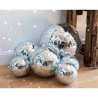 ลูกบอลดิสโก้ 15-30cm ลูกบอลกระจก ลูกบอลตกแต่ง ของตกแต่ง ปีให…