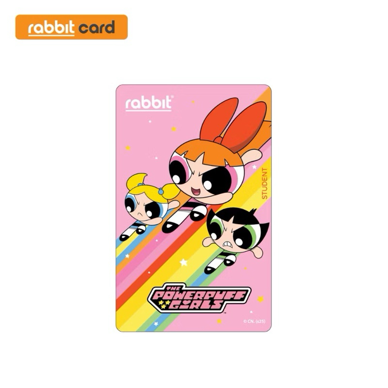 พร้อมส่ง - บัตรแรบบิท The Powerpuff Girls Limited Collection