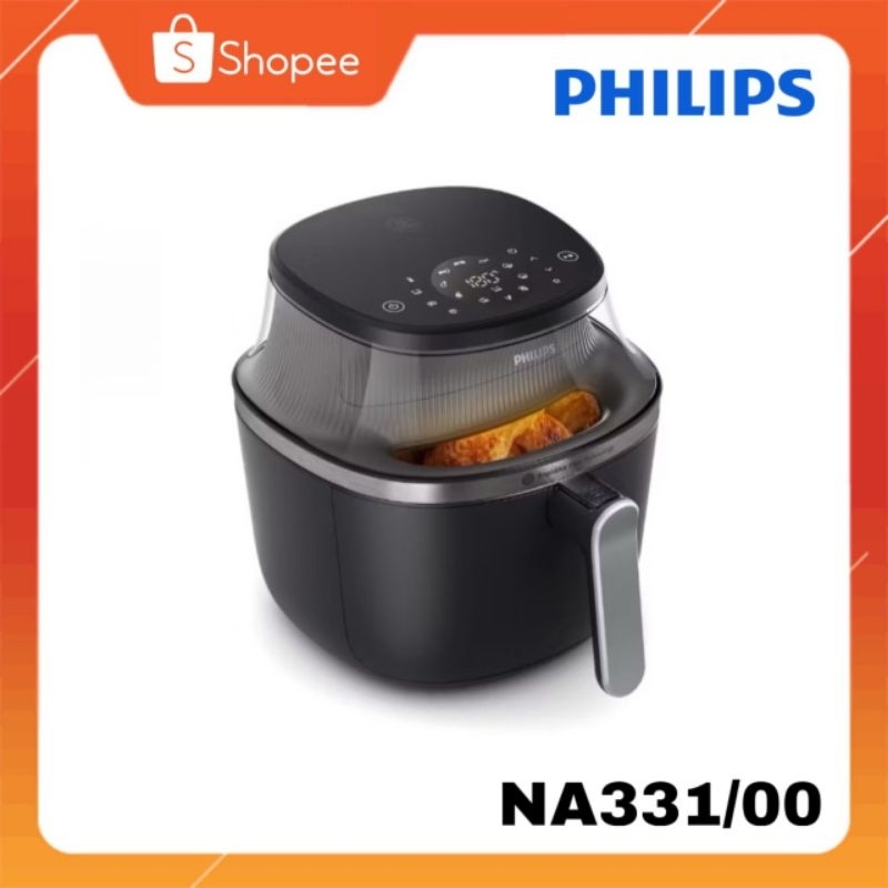 Philips หม้อทอดไร้น้ำมันระบบดิจิตอล รุ่น NA331 ความจุ 6.2 ลิตร กำลังไฟ 1700 วัตต์ NA331/00