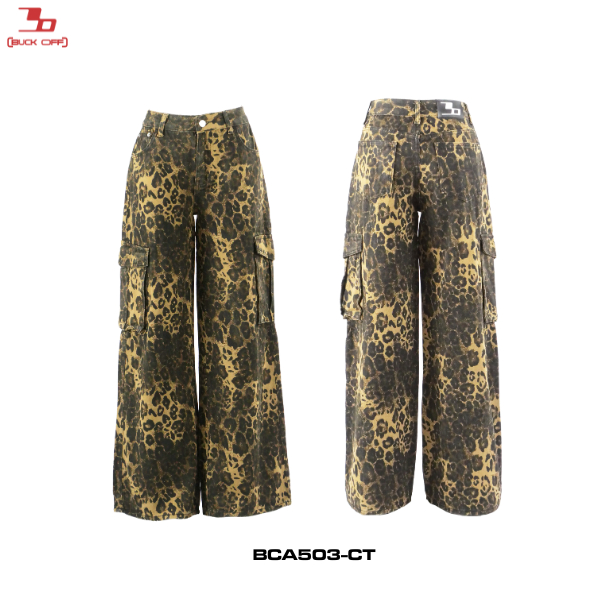 BUCKOFF : รุ่น BCA503-CT กางเกงกาง เกงขายาว กางเกงลายเสื้อ กางเกงยีนส์ กางเกงยีนส์ผู้หญิง กางเกงยีนส