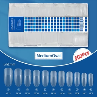 Nawoelite เล็บปลอม เล็บเจลปลอม กาวต่อเล็บ pvc เล็บเทียมแบบถอดได้ เล็บเจลทนนาน อุปกรณ์ต่อเล็บ น้ำหนักเบาสวมใส่สบาย