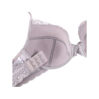 ELLE lingerie Padded bra ยกทรงรูปแบบมีโครงแต่งผ้าลูกไม้ - LB7533