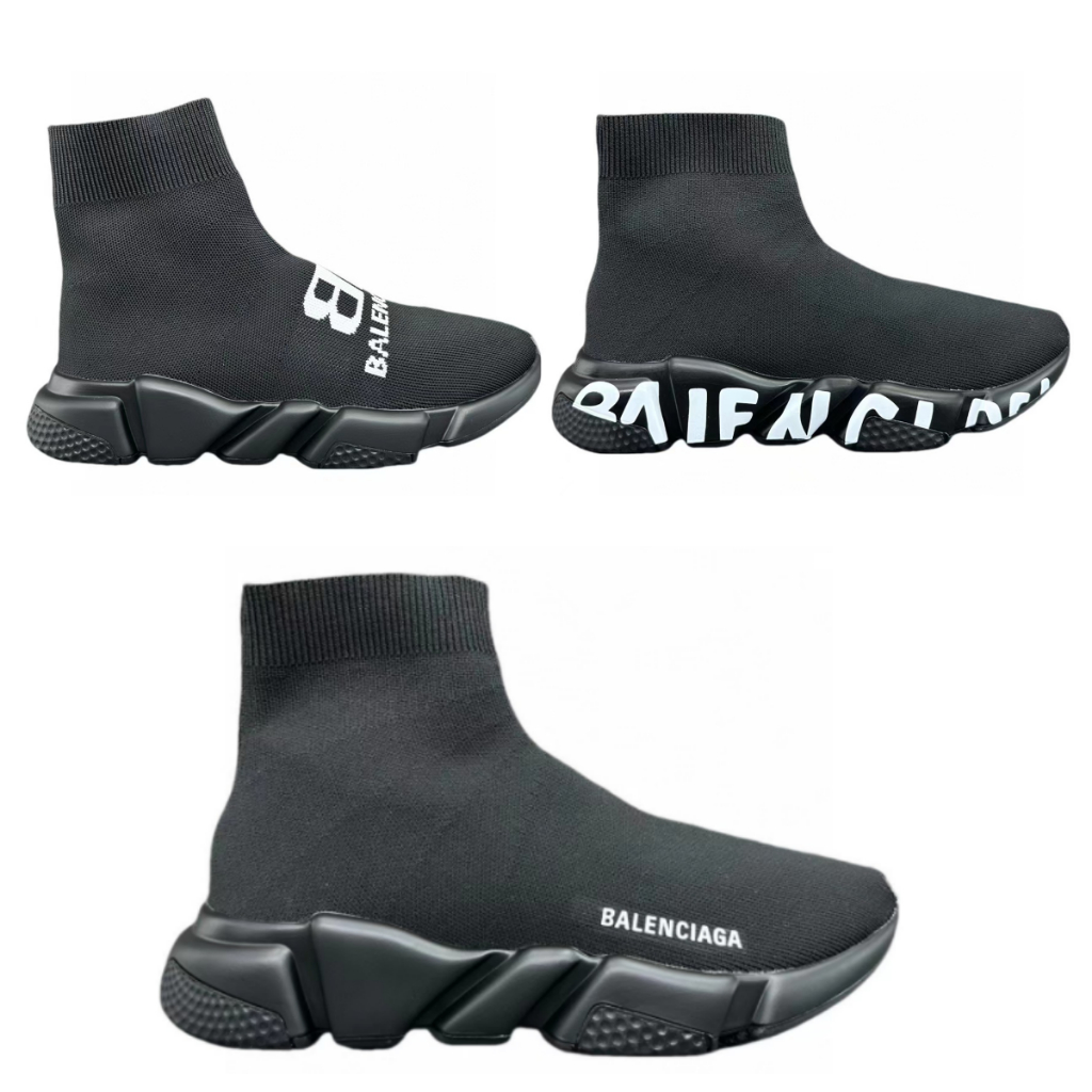 Balenciaga Speed Socks Shoes High Top Sports Shoes for Men and Women