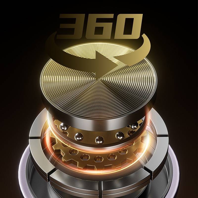 d-power แท่นวางมือถือ โลหะ หมุน 360° พับเก็บได้ สีม่วง รุ่น PH-03