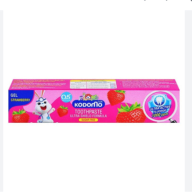 โคโดโม ยาสีฟันสำหรับเด็ก ชนิดเจล 40 g. (บรรจุ 3 หลอด) - รูปที่ 2