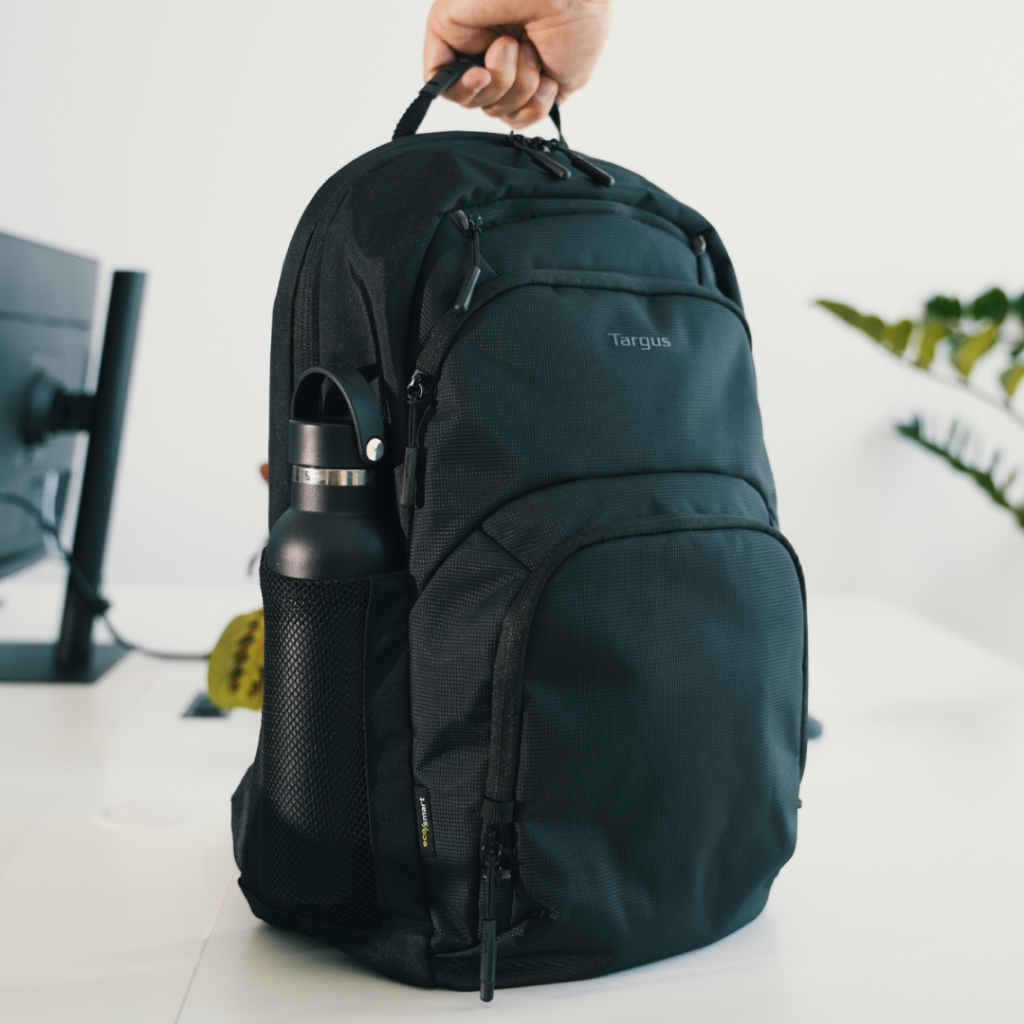 Targus Classic Backpack (CN600GL) กระเป๋าเป้ใส่โน๊ตบุ๊ค ขนาด 15.6" เหมาะกับการใช้งานในชีวิตประจำวัน