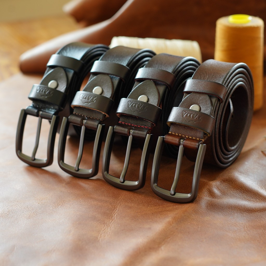 เข็มขัดหนังแท้ผู้ชายTada leather  รุ่น BE-ACL- 711