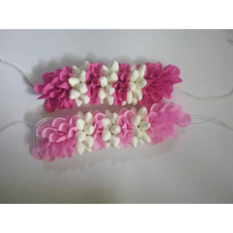 มาลัยรัดเกล้า มาลัยคล้องผม มาลัยติดผมเจ้าสาว ประดับผมงดงาม ยาว4.5นิ้วชิ้นละ89บาท 7นิ้ว120บาท*งานรีบใช้ทักแจ้งมานะคะ - รูปที่ 6