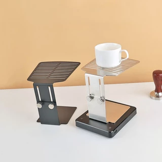ขาตั้งเครื่องชั่งกาแฟ Espresso สแตนเลส ปรับสูง-ต่ำได้ Coffee Scale Stand