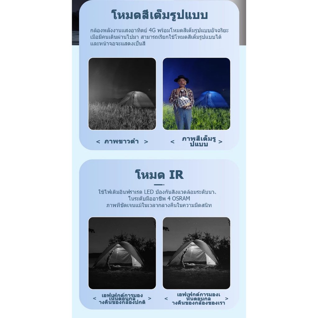 🔥【PHILIPS WiFi】กล้องวงจรปิดโซล่าเซลล์ 360° ภาพสีกลางคืน 📱ควบคุมผ่านแอปได้ทุกที่ + แบตเตอรี่พลังงานต่ำ ✅ รับประกัน 3 ปี1