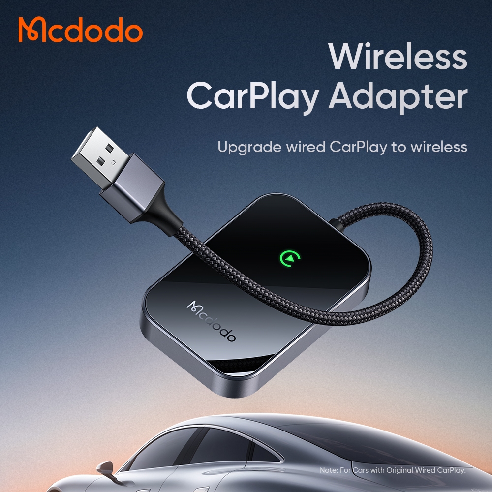 Mcdodo Wireless CarPlay Adapter อัปเกรด CarPlay ให้เป็นแบบไร้สาย 🚗