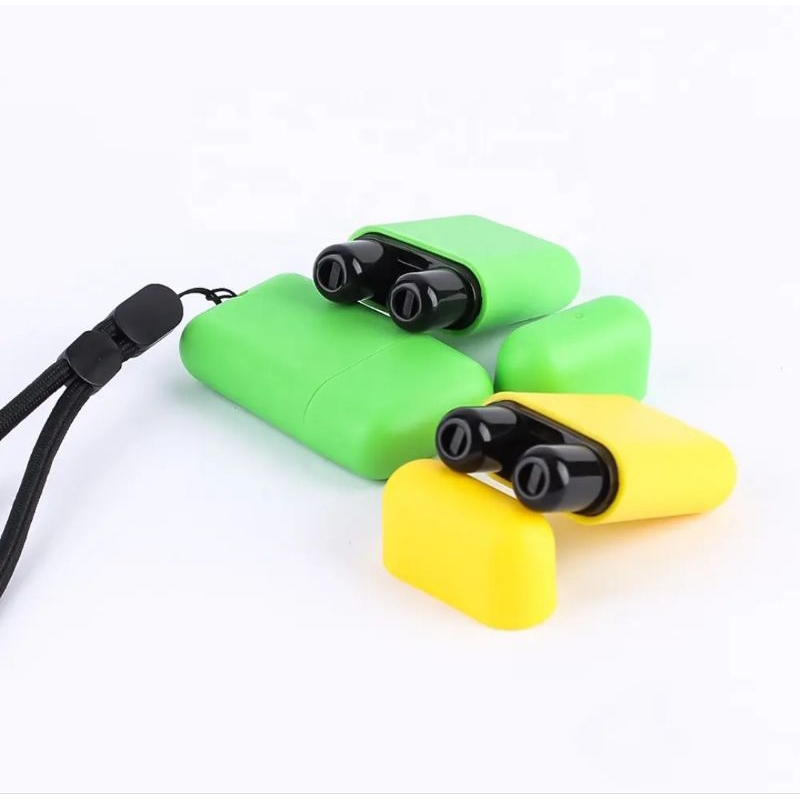 หลอดยาดมเปล่า แบบ 2 รู มีช่องใส่สายคล้องได้ ยังไม่มีกลิ่น มีไส้ให้ ราคารวมสายคล้องแล้ว