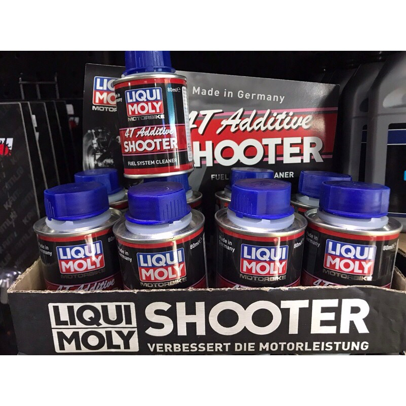 น้ำยาล้างหัวฉีดมอเตอร์ไซค์ LIQUI MOLY (Motorbike 4T Shooter)