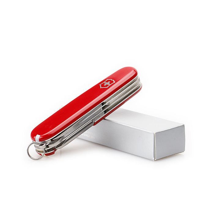 VICTORINOX Super Tinker Medium Pocket Knife with Scissors (1.4703) มีดพับ ตั้งแคมป์ เดินป่า — صورة 7