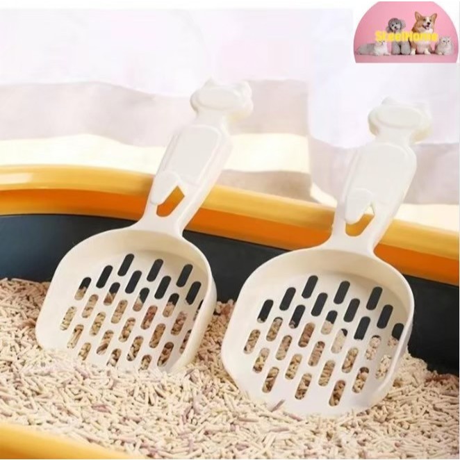 ที่ตักทรายแมว พลั่วตักทรายแมว ช้อนตักทรายแมว 9*25cm