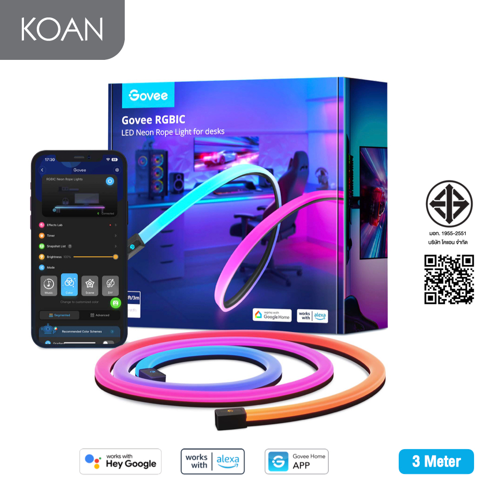 ไฟตกแต่งโต๊ะ Govee Neon Gaming Table Light