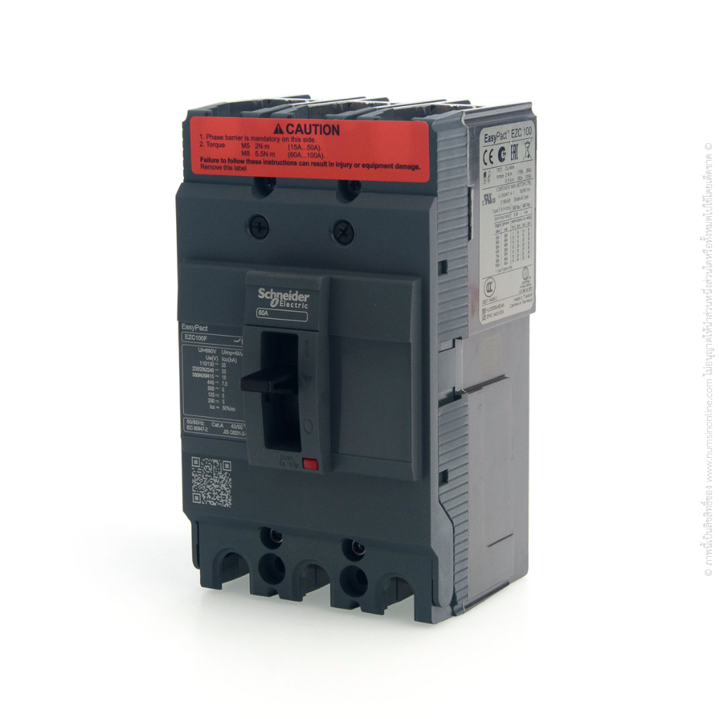 เมนเบรกเกอร์ EZC100F3060 SCHNEIDER SQUARE-D