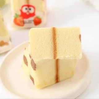 มูสเค้กไต้หวันรสสตรอเบอร์รี่ และรสนมเซ็ท5แถม1 ไม่คละรสชาติ ได้6ห่อ