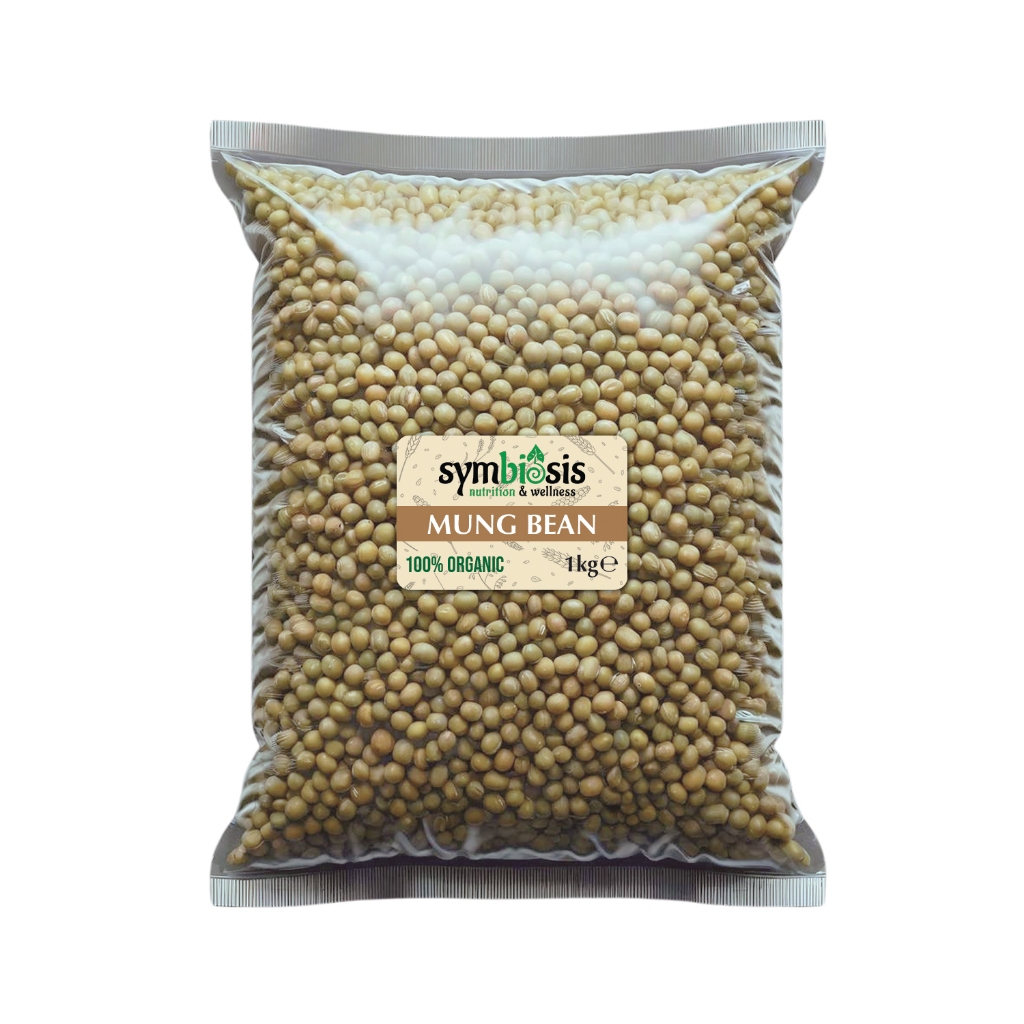 SYMBIOSIS - Organic/Bio Mung Beans เมล็ดถั่วเขียว 1 Kg