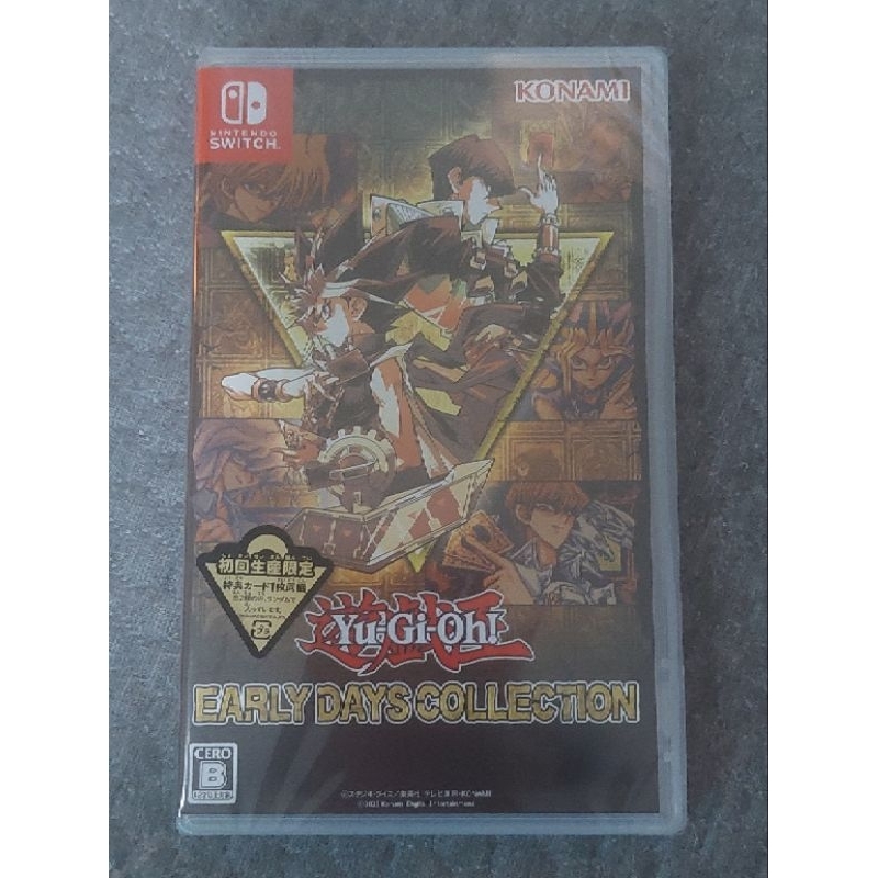 แผ่นเกม Nintendo Switch (NSW) Yu-Gi-Oh Early Days Collection zone Japan (มีแต่ตัวเกม ไม่มีการ์ด)