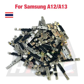 แผ่นเหล็กรองปุ่ม on off Samsung A12 A13 A125F A127F A135F งานแท้ อะไหล่ ซ่อม มือถือ