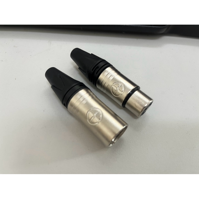 LIDGE (2คู่ ผู้2+เมีย2) YM-777 XLR MALE +XLR FEMALE ปลั๊ก+แจ็ค XLR วัสดุเกรดดี สวยได้มาตราฐาน