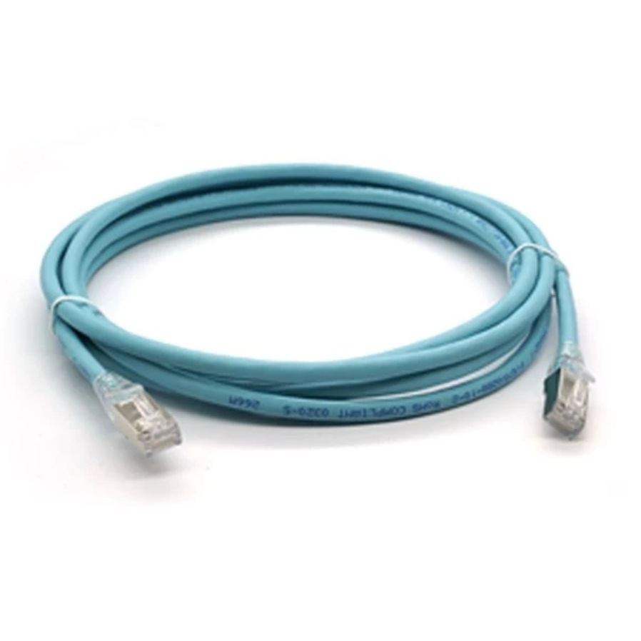 Link สายแลน US-5201SLZ-9 Cat6A Shield Cable Aqua Blue 0.5M/1M/2M/3M/5M/10M/15M