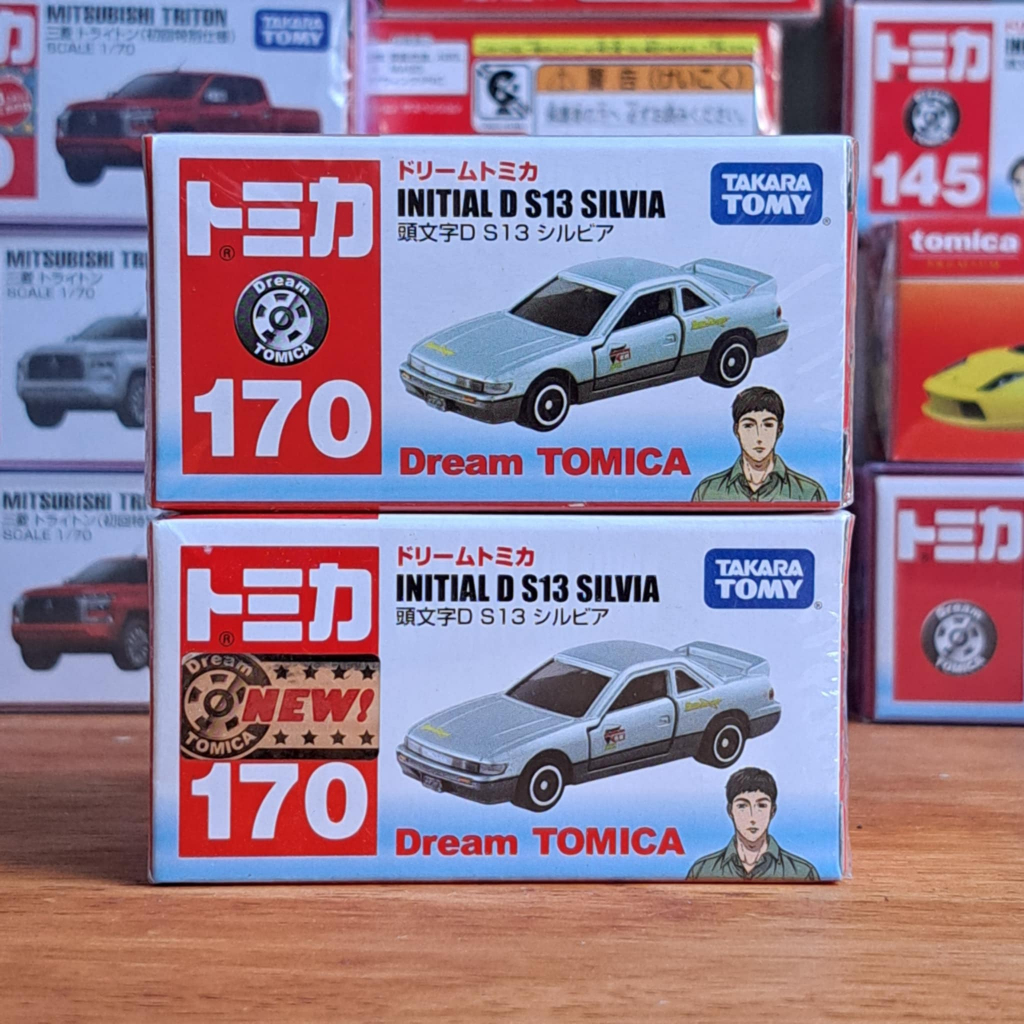 รกเหล็ก​ TOMICA​ DREAM​ CAR​ no 170 INITIAL​ D​ S13 SILVIA