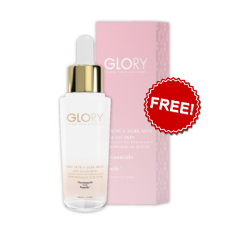 ( FREE ) GLORY กลอรี่ เซรั่มแก้มใส (Advanced Glow Skin Booster Serum) 16 ml.