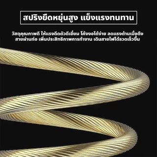 F2C อุปกรณ์ไกด์สายไฟ Cable Pull ฟิตเทป Fish tape ความยาว 5/10/15/20/25/30 สำหรับช่างไฟฟ้า