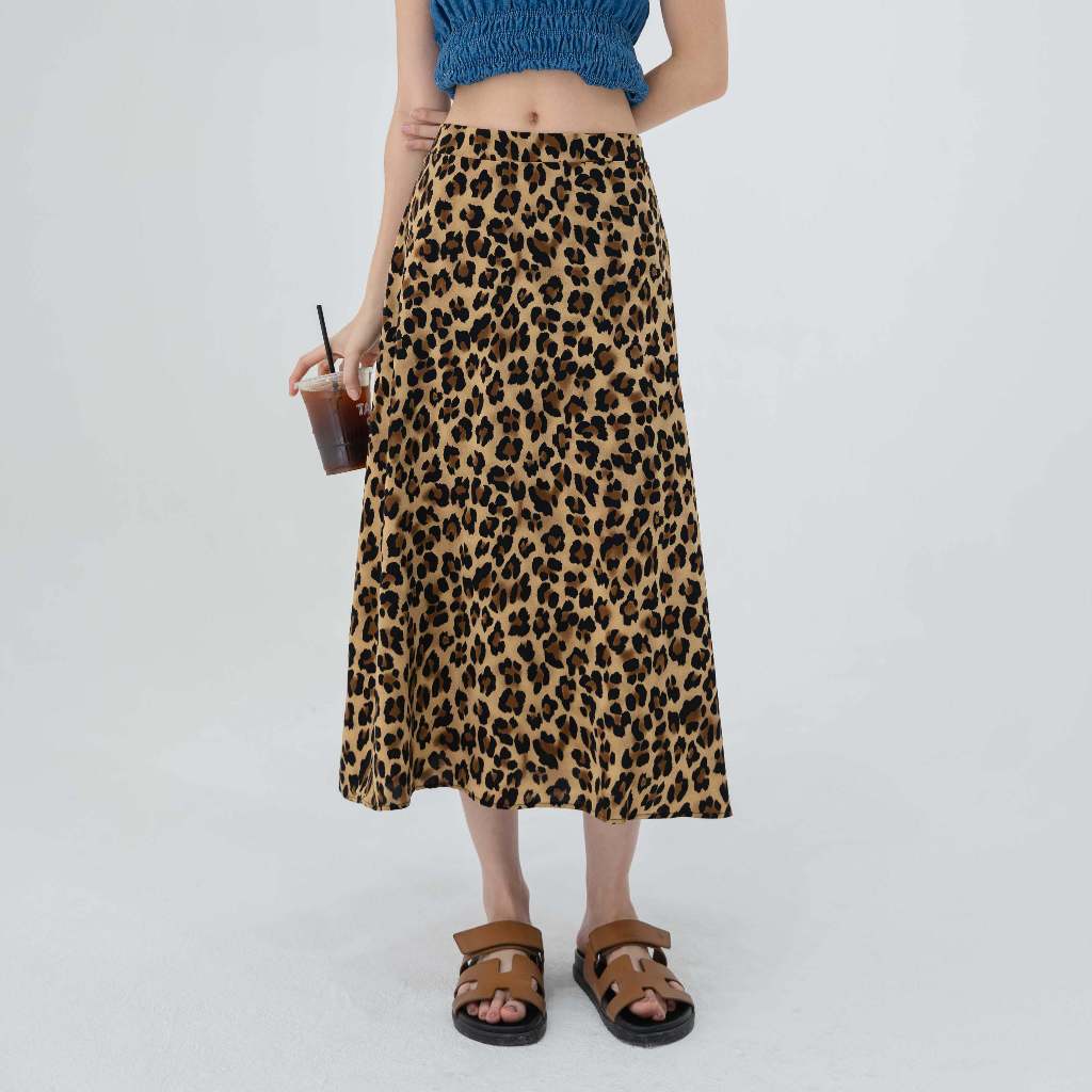 Kimmame - กระโปรง รุ่น Leopard V.2