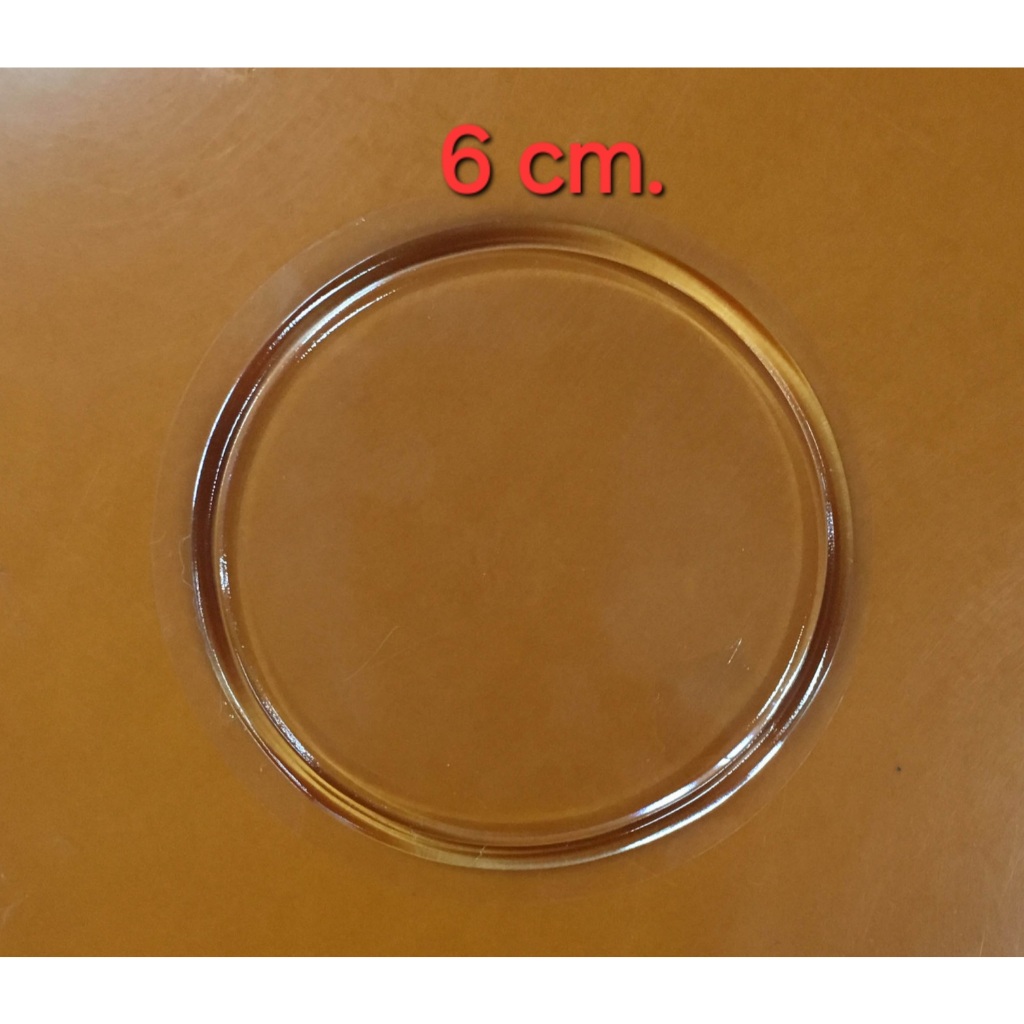 แผ่นยึดติด วงกลมสีใส ขนาด 6×6 cm. แผ่นเจลกันลื่น แผ่นกาว ชนิดหนาพิเศษ ใช้สำหรับ ยึดติดวัสดุต่าง ๆ ติดแน่น ไม่ทิ้งคราบ