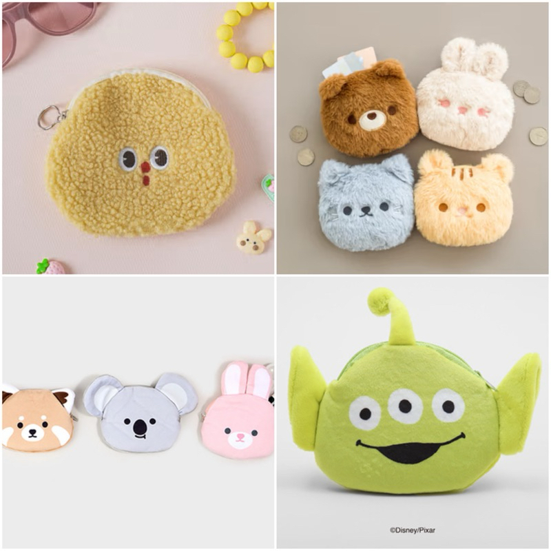 Daiso Korea กระเป๋าใส่เหรียญ ใส่บัตร ใส่ลิป ใบเล็ก Toy Story ของแท้จากไดโซะเกาหลี
