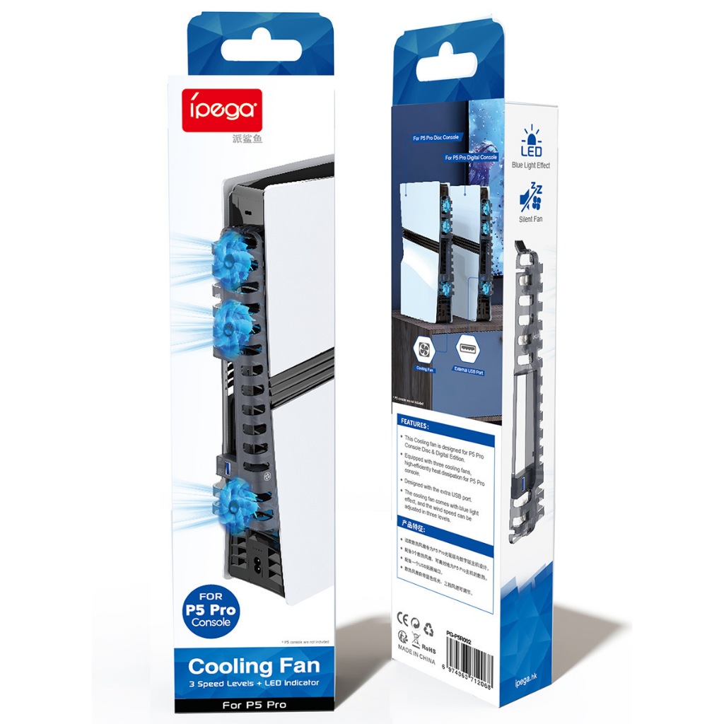 P5 Pro/P5 Slim cooling fan intelligent temperature control P5 Proควบคุมอุณหภูมิอัจฉริยะ พัดลมด้านหลั