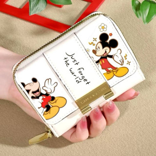 ✅️กระเป๋าสตางค์แฟชั่น ✅️4สี ขาว,ชมพู,เขียว,แดง ✅️สกรีนลายมิก…