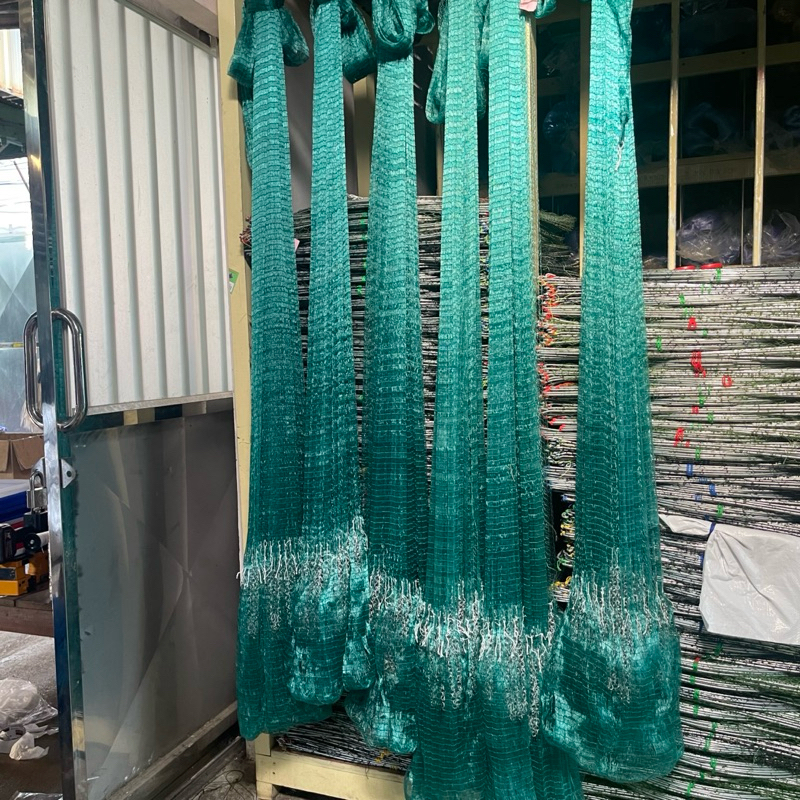 แหเอ็นเกลียว*1.5เซน-12เซน (7ศอก-12ศอก) ขึ้นเพลาพร้อมใช้งาน (น้ำหนักดี) - รูปที่ 4