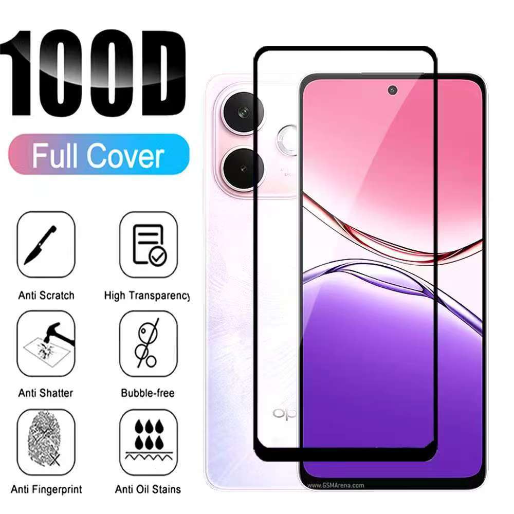 OPPO A5/OPPO A5x/Realme 14X(พร้อมส่งในไทย)ฟิล์มกระจกเต็มจอOPPO realme 14x 5G/OPPO A5 Proตรงรุ่น