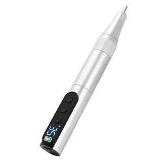 เครื่องเจียร รุ่นใหม่ nail drill รอบหมุน 35000 รอบ เครื่องนิ่ง และนิ่มมากๆ พร้อมหัวเจียร 1 หัว ไร้สายนะคะ มือ