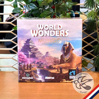 [ของแท้][สินค้าขายดี] World Wonders สิ่งมหัศจรรย์พลิกโลก [TH][ผลิตรอบเดียว!]ไทย/EN/Mundo Expansion เกม WDG