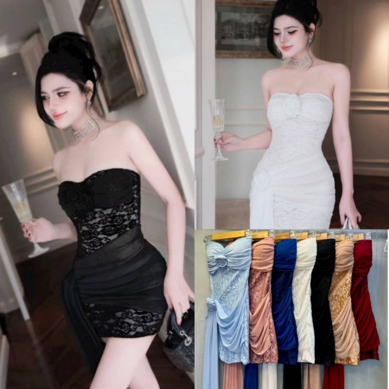 ชุดพีอาร์เสริมฟองน้ำผ้าลูกไม้